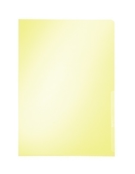 DOSS.ANG.RECT.LEITZ PVC 150µ A4 AMAR.